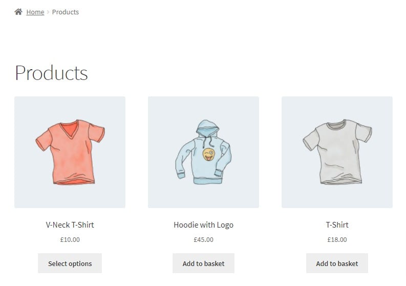 best selling hoodies shortcodes woocommerce