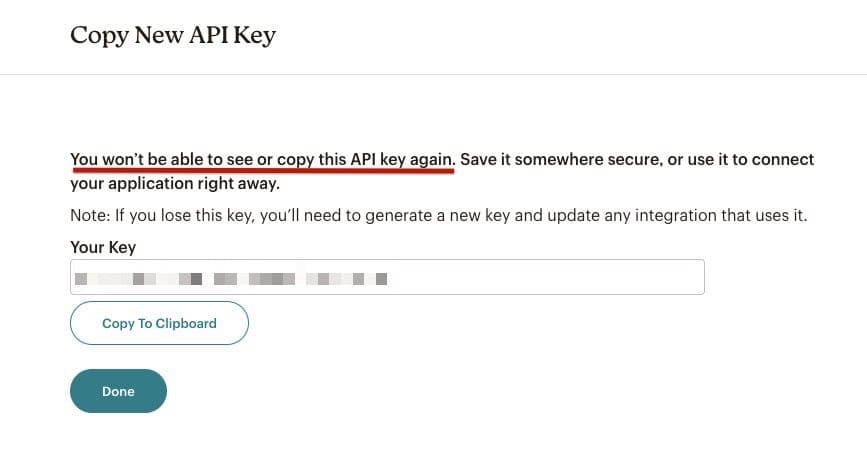 Mailchimp Step 7
