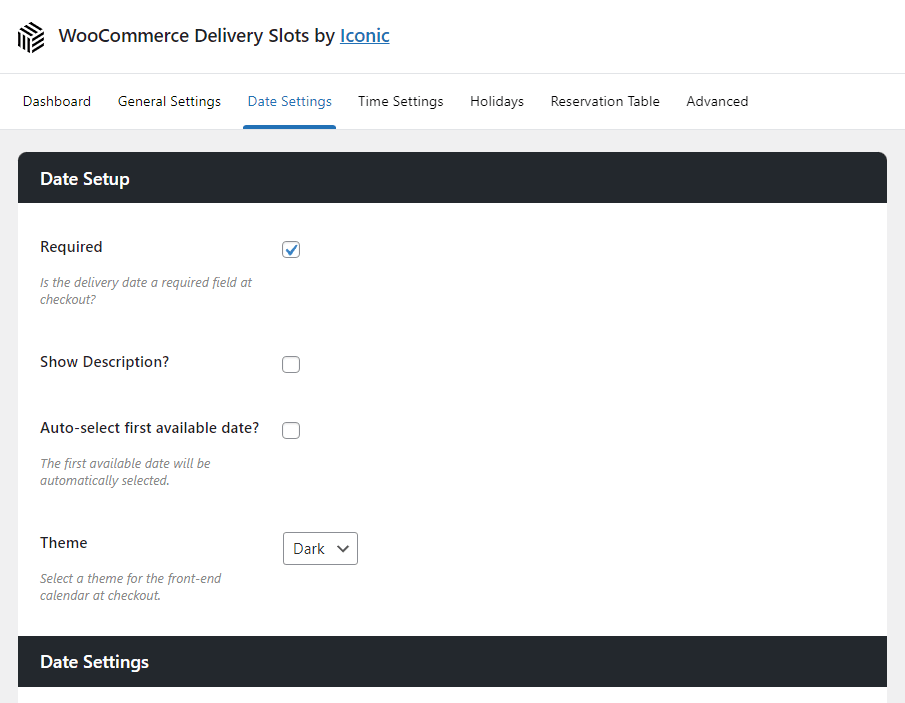 woocommerce delivery slots