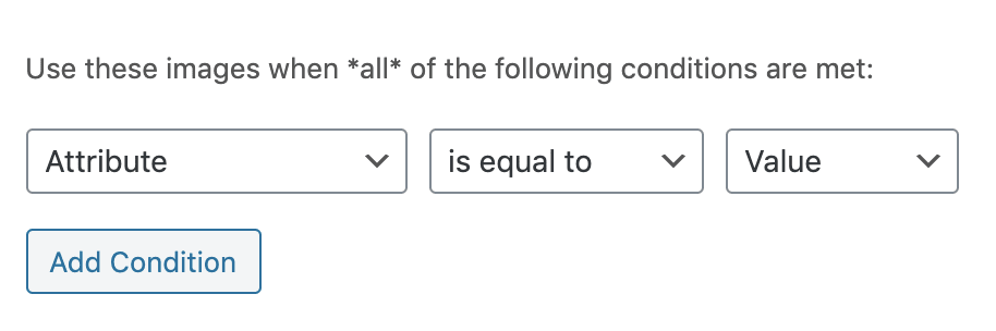 example of use images when all conditions are met