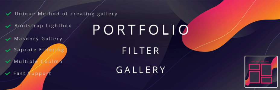 Portfolio Filter Gallery Logo