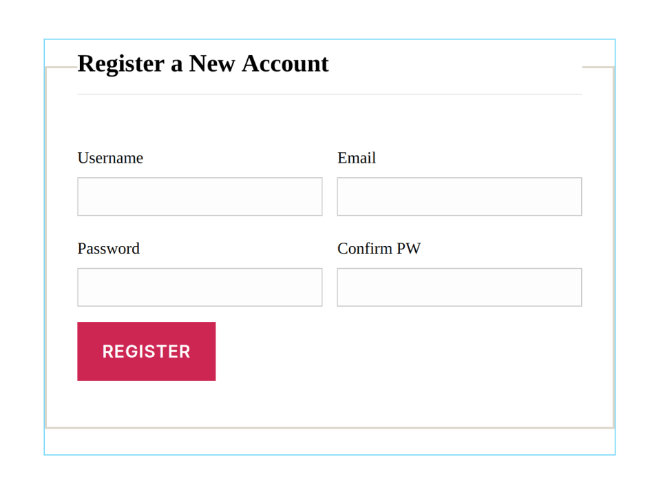 GiveWP Registration Widget