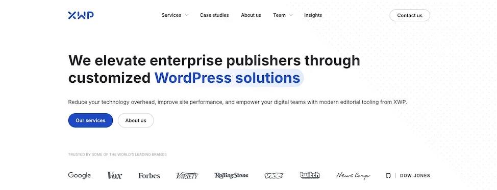 wordpress agency xwp