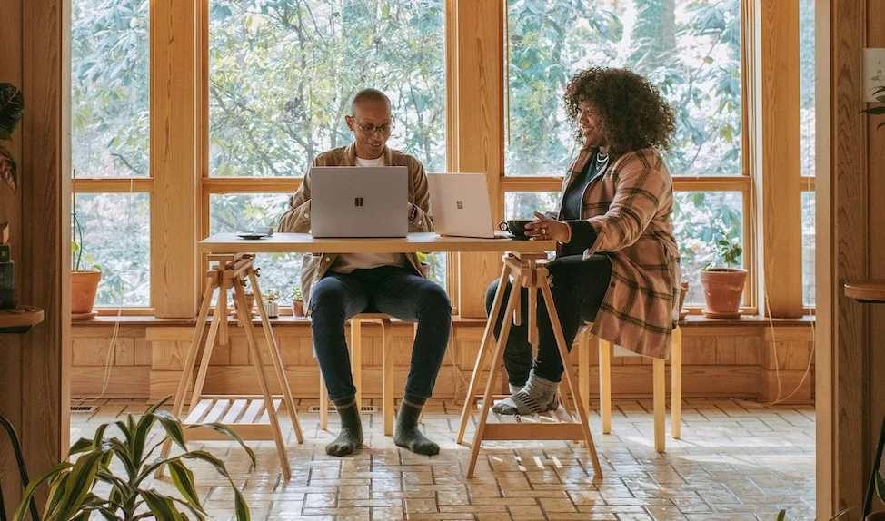 two users comparing wp content plugins