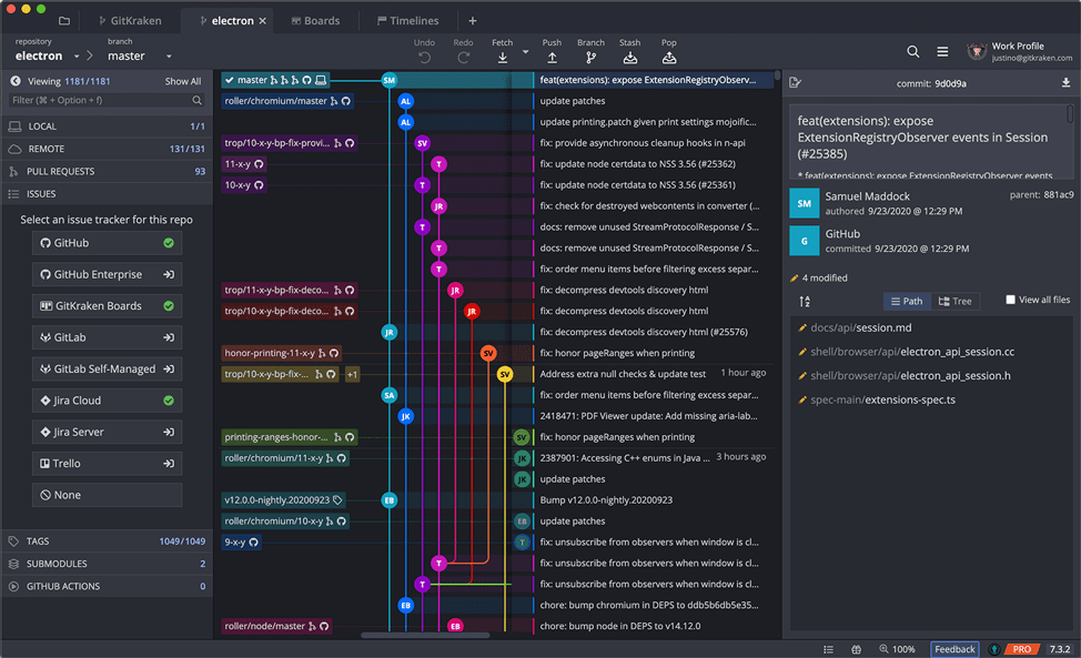 Git screenshot