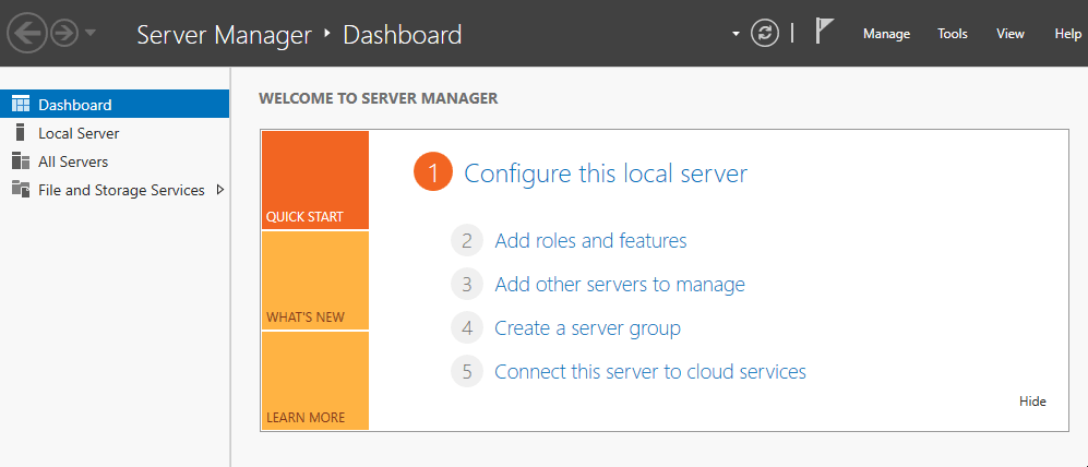 Server Manager
