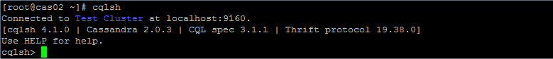 How To Install Cassandra 2 and Run a Single Node Cluster on CentOS 6 - 03 Cassandra Console