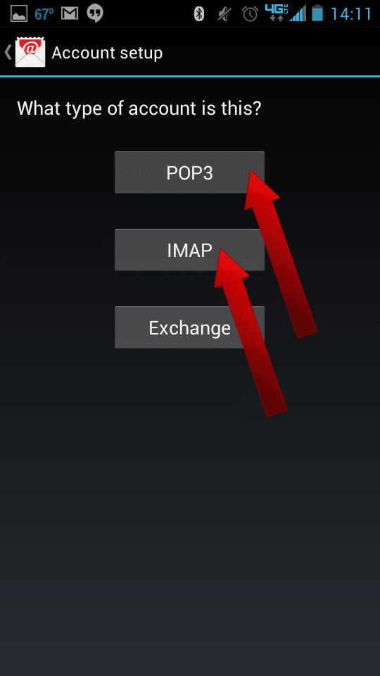 How To Setup Email on Android - 05