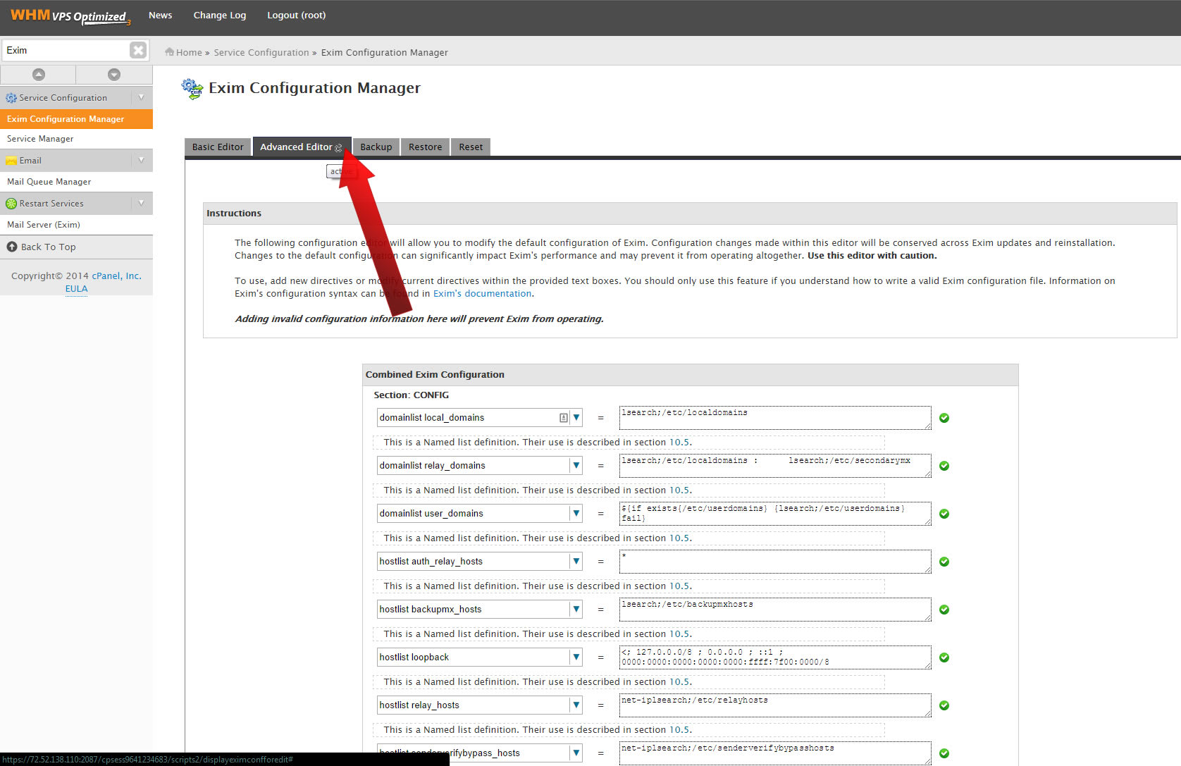 How to Disable SSLv3 for Exim and Protect Your WHMcPanel Server from POODLE