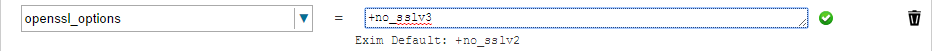 How to Disable SSLv3 for Exim and Protect Your WHMcPanel Server from POODLE