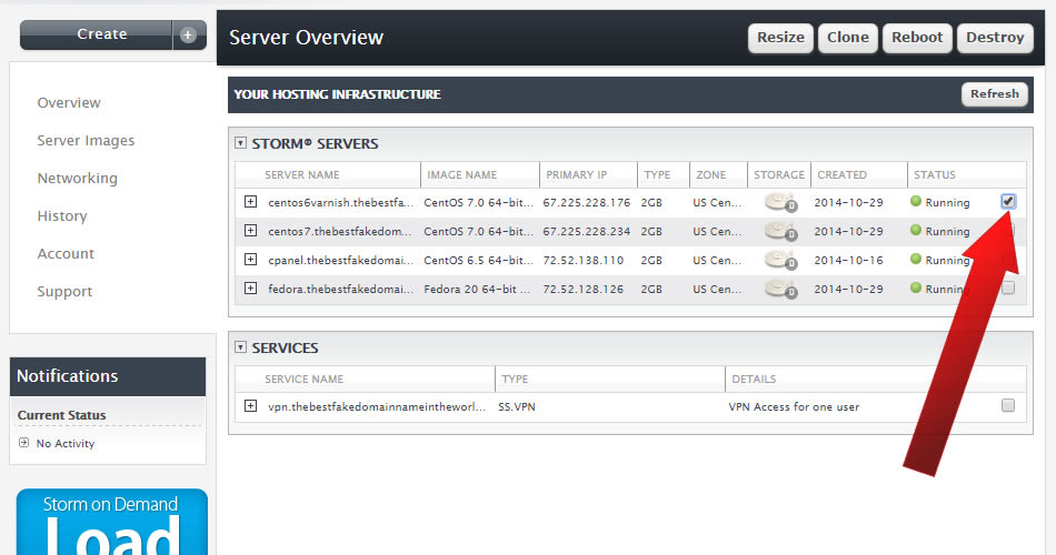 How to Resize a Liquid Web Storm (Cloud) Server