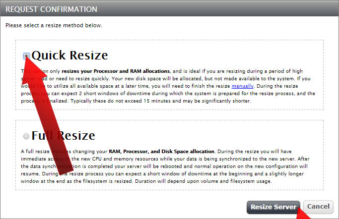 How to Resize a Liquid Web Storm (Cloud) Server - 04b