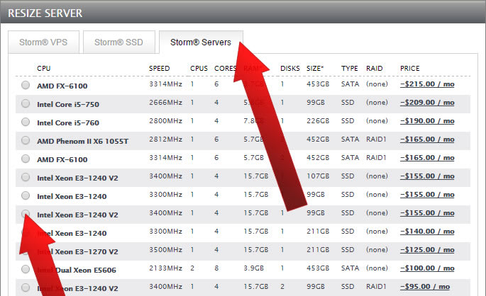 How to Resize a Liquid Web Storm (Cloud) Server