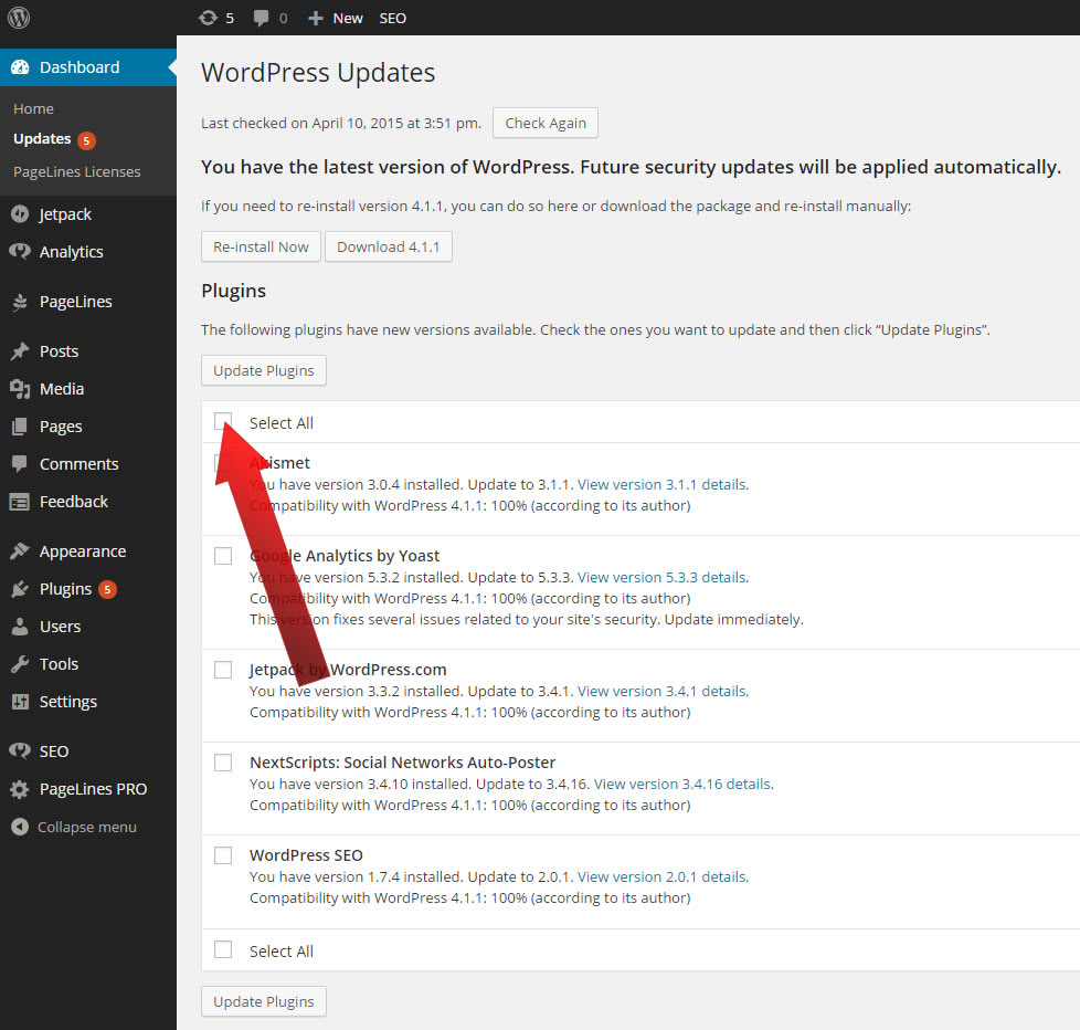 How To Update a WordPress Plugin - 02