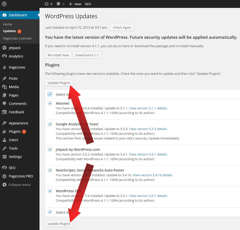 How To Update a WordPress Plugin