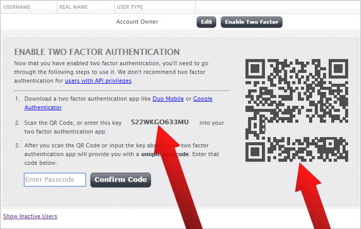 How to Enable Two-factor Authentication (2FA) 