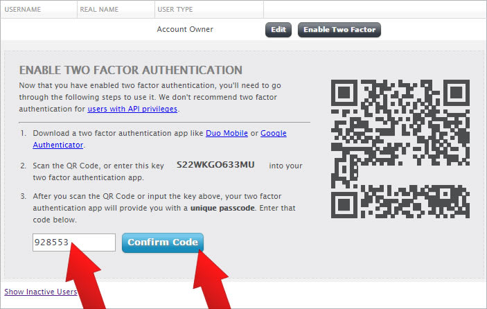 How to Enable Two-factor Authentication (2FA) 