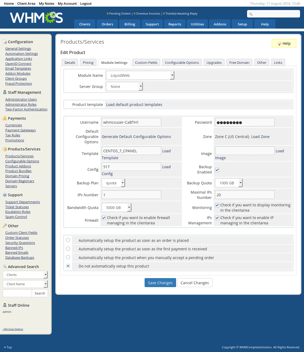 Vps Advanced