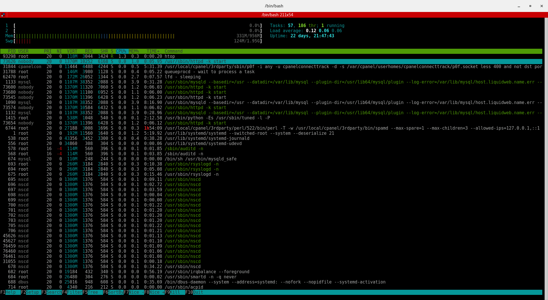 install htop debian