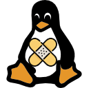 Tux the Penguin with Hotpatching (KernelCare)