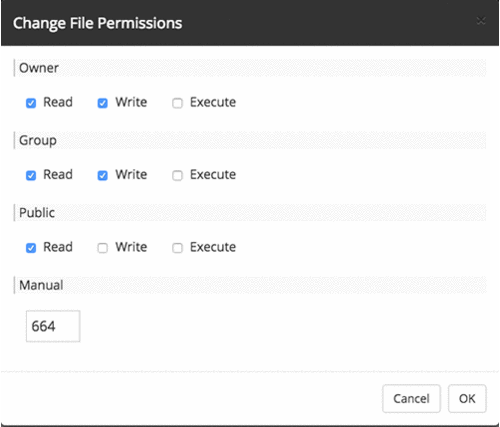 gif showing changing permissions 