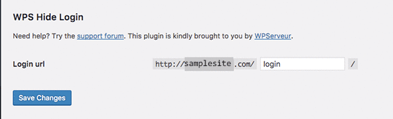 gif showing url being changed
