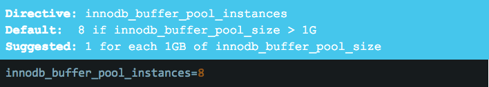 InnoDB Buffer Pool Instances