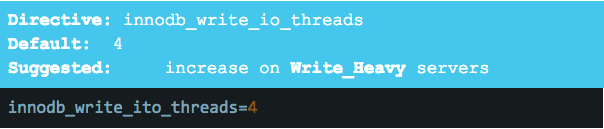 InnoDB I/O Threads