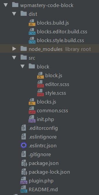 file structure of new plugin