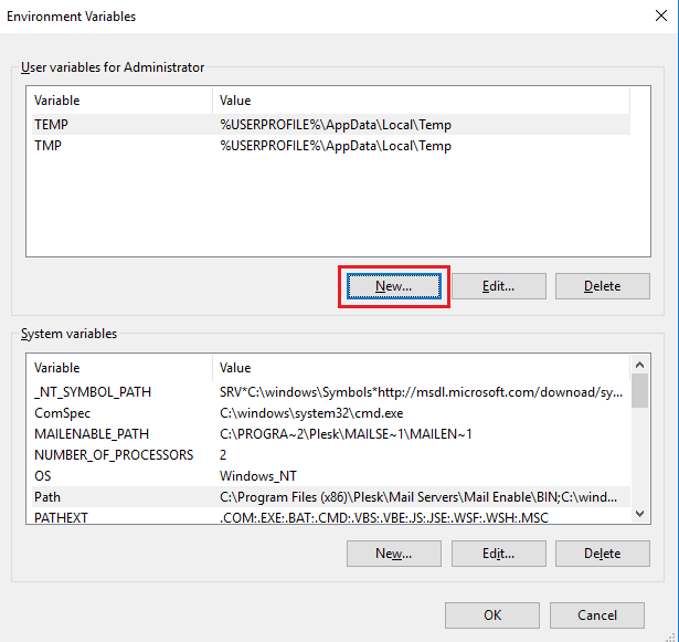 Adding Python path to Windows 10 or 11 PATH environment variable — create a user variable.