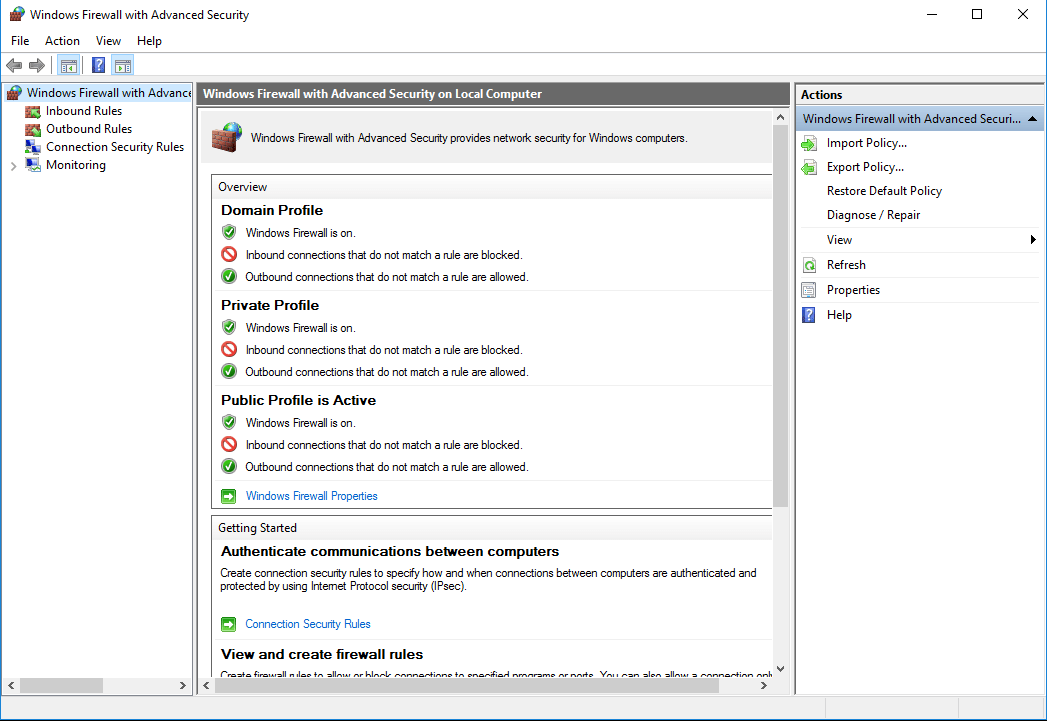 firewall.advanced.security