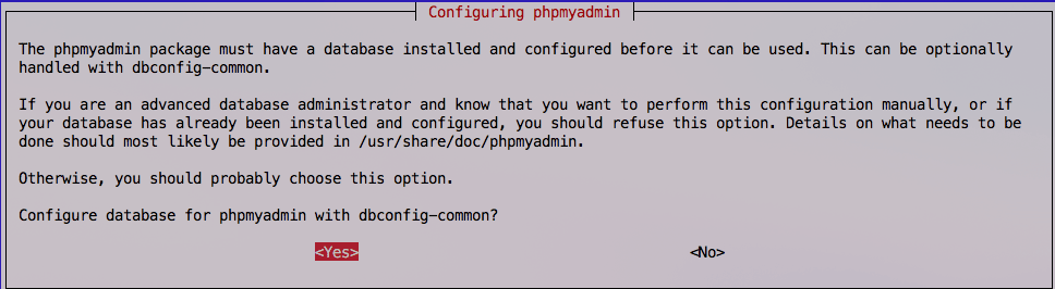 restart phpmyadmin ubuntu