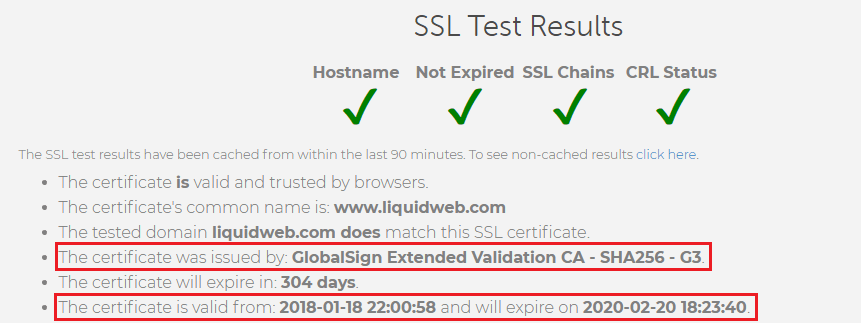 lw sslchecker certificate authority