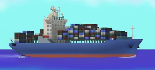 container ship