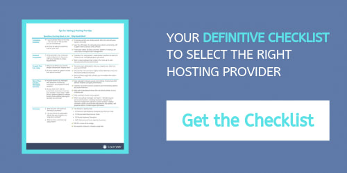 Hosting Checklist