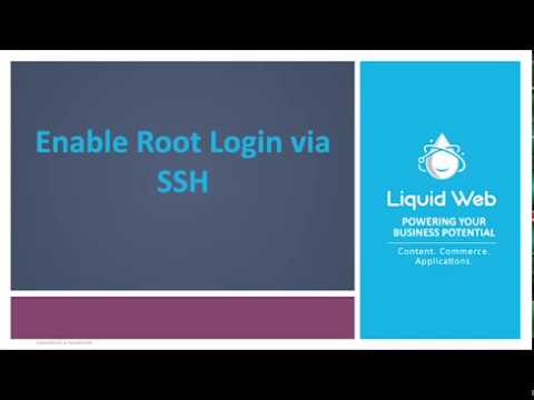 Enable Root Login Via Ssh In Ubuntu Liquid Web