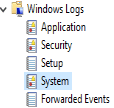 log categories