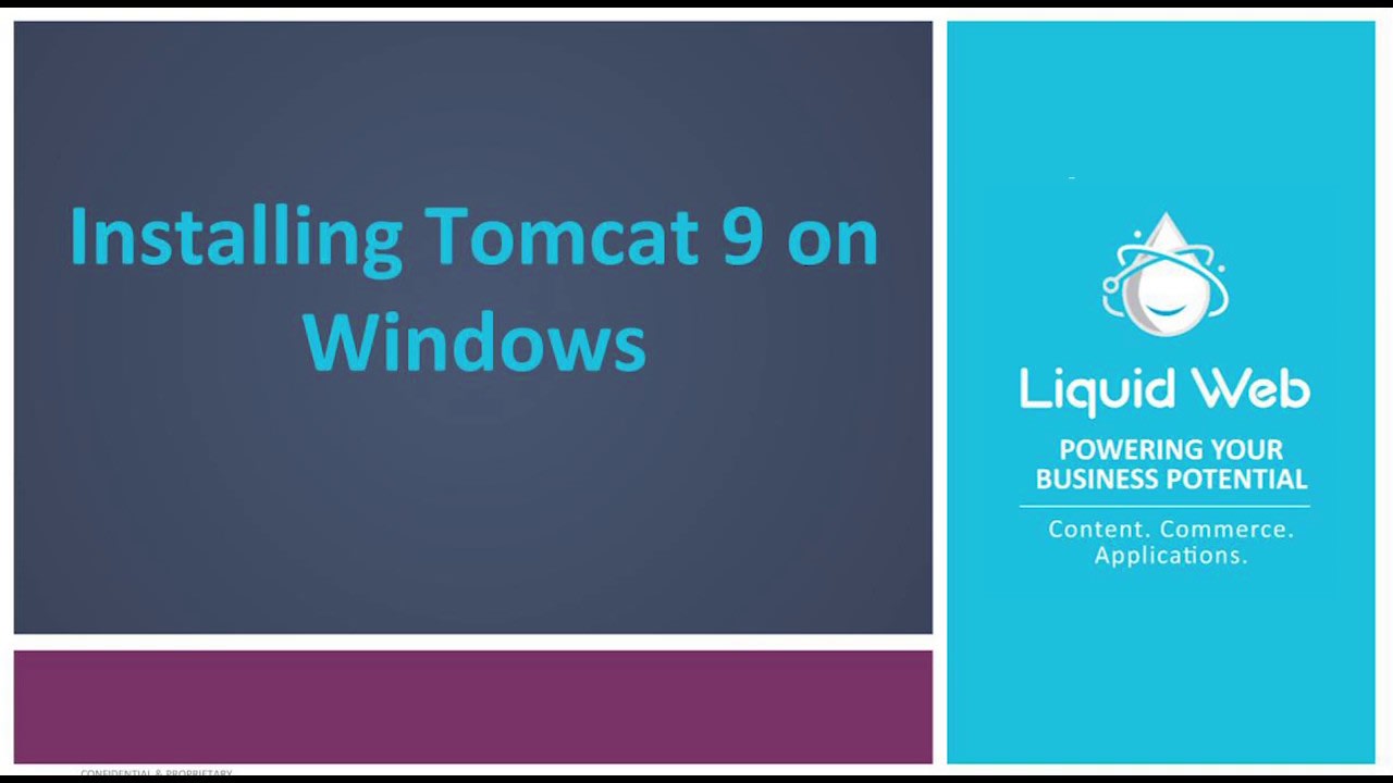 Installing Tomcat 9 on Windows