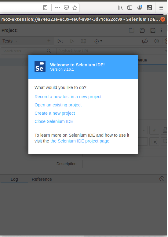 how to install selenium ide firefox