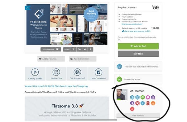 Envato owned ThemeForest adds badges to increase engagement