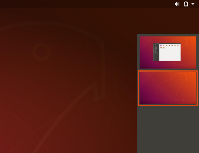 ubuntu 22 workspaces