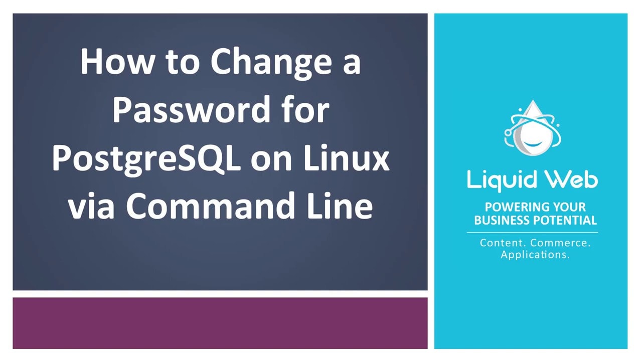 postgresql client linux command line