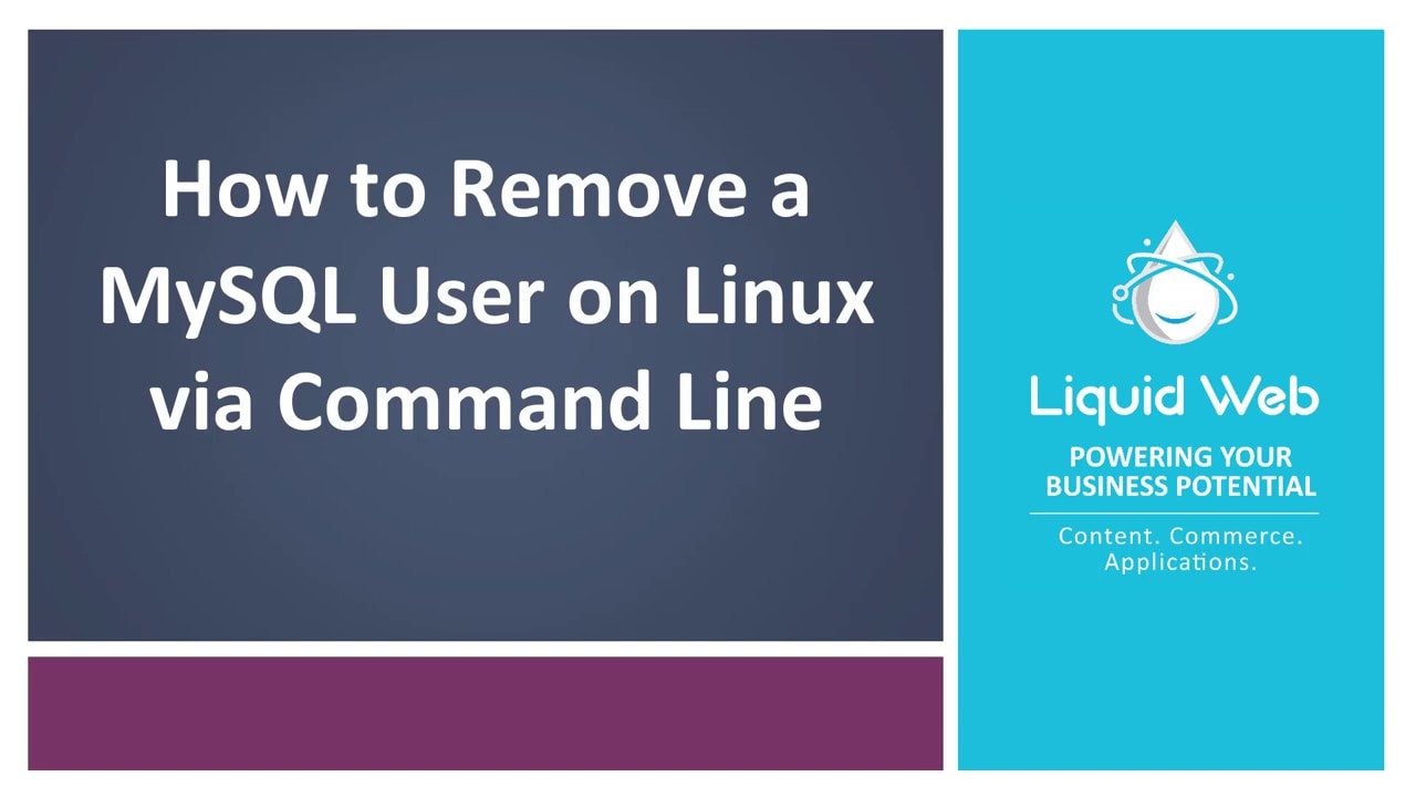 How to Remove a MySQL User on Linux via Command Line