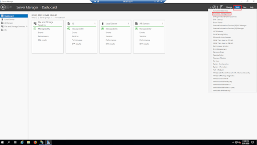 server.manager.dashboard