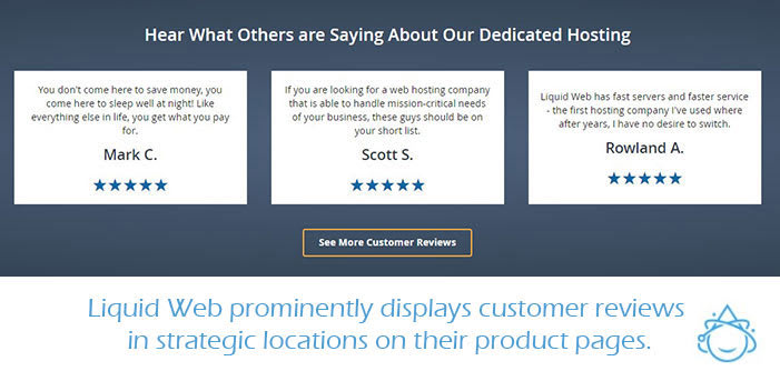 dedicated customer reviews on liquid web