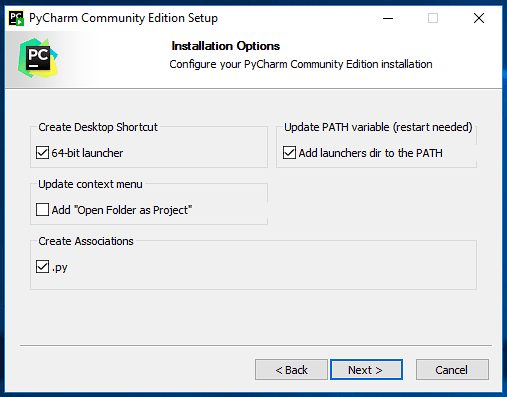 pycharm install