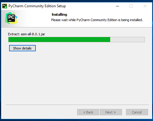 pycharm configure