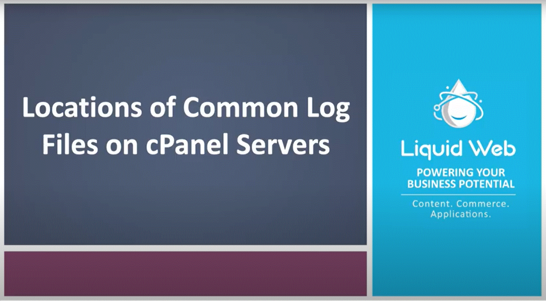 Locations of Common Log Files on cPanel Servers