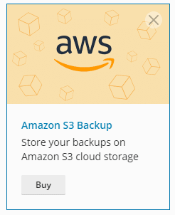 Plesk Amazon S3 Plugin