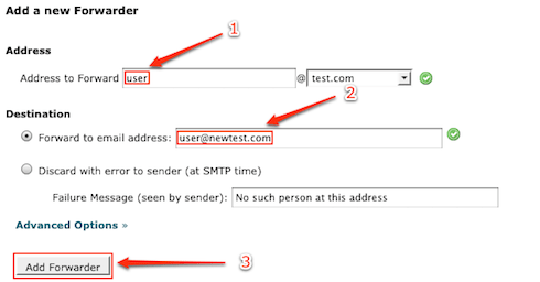 Forwarders Step 3